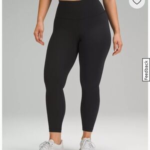 LULULEMON Wunder Train Contour Fit High-Rise Tight 25" inseam